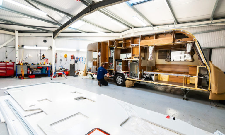 5 Main Types of Caravan Fiberglass Repairs