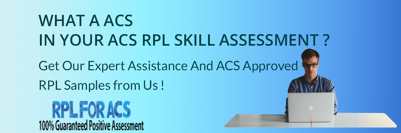 Hire Experts Online To Get the ACS RPL Sample.