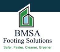 BMSA Footing Solutions