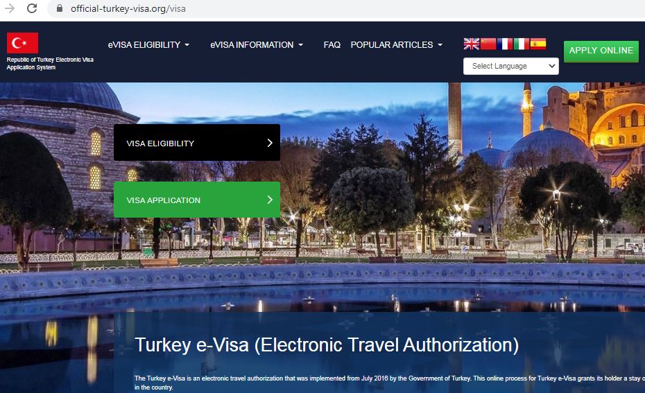 TURKEY VISA ONLINE APPLICATION - AUSTRALIAN VISA IMMIGRATION BUREAU