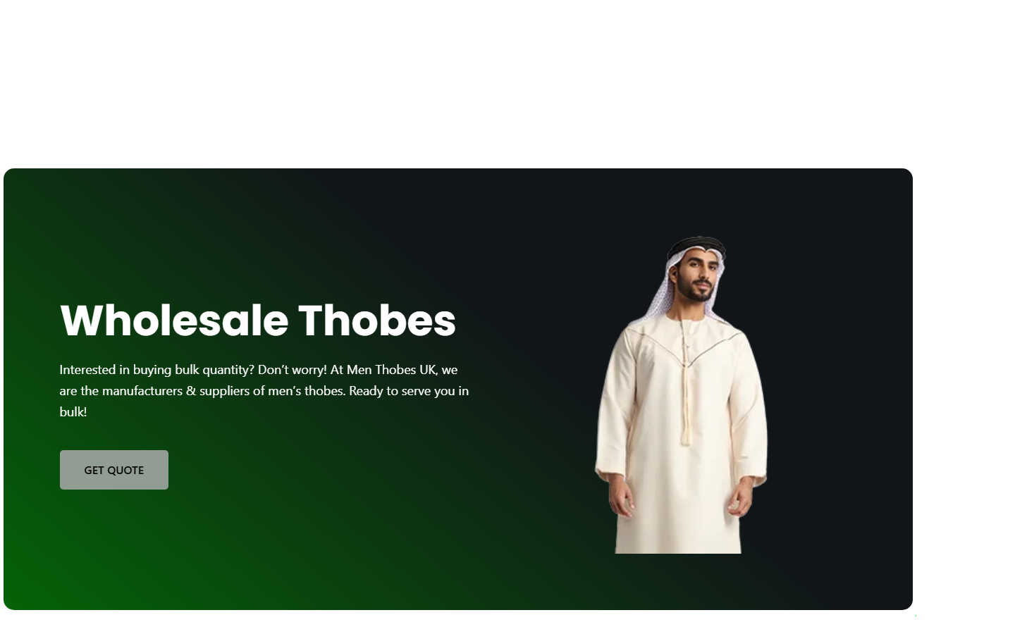 Men Thobes