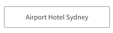 Airport Hotel Sydney