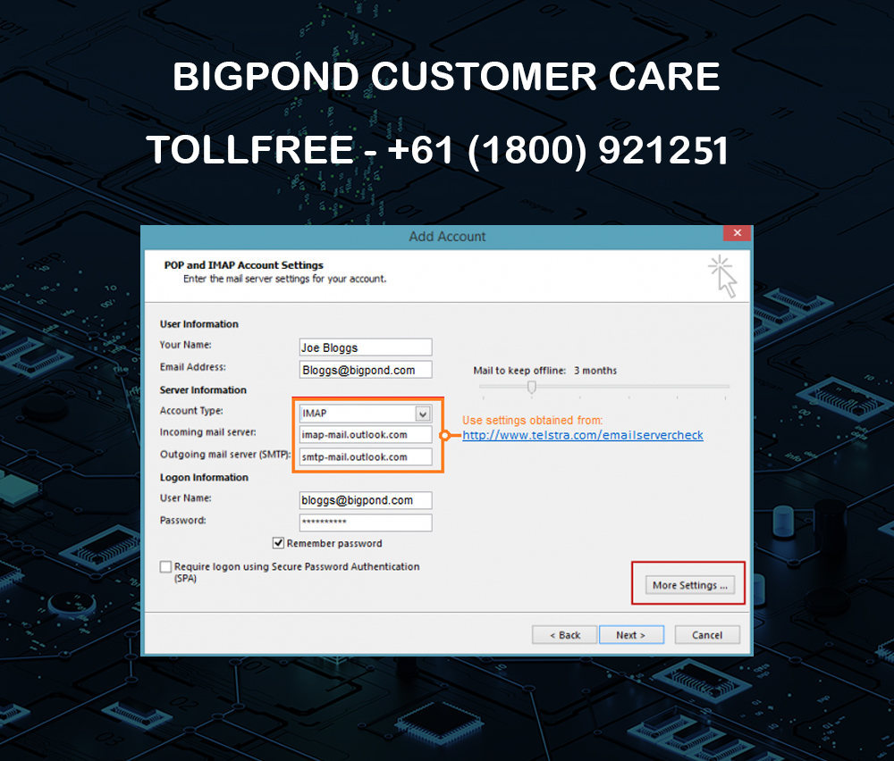 Bigpond Technical Support Service