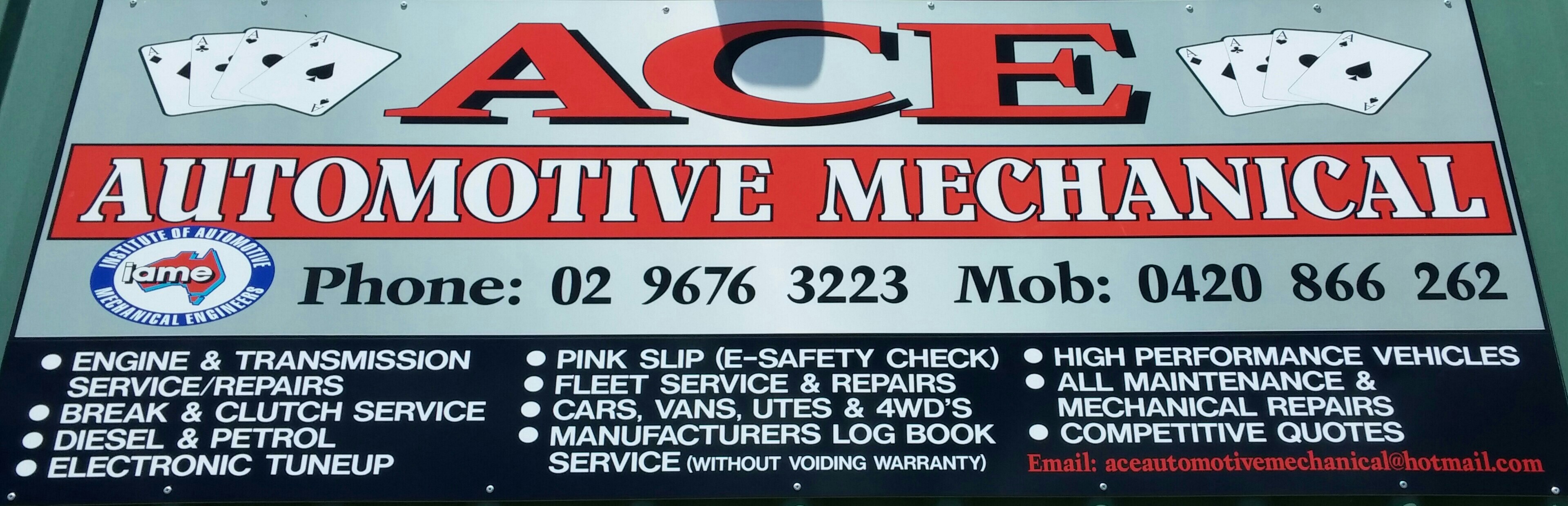 Ace Automotive Mechanical