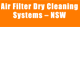 Air Filter Dry Cleaning systems - NSW