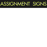 Assignment Signs