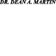 Dr. Dean A. Martin