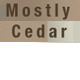 Mostly Cedar