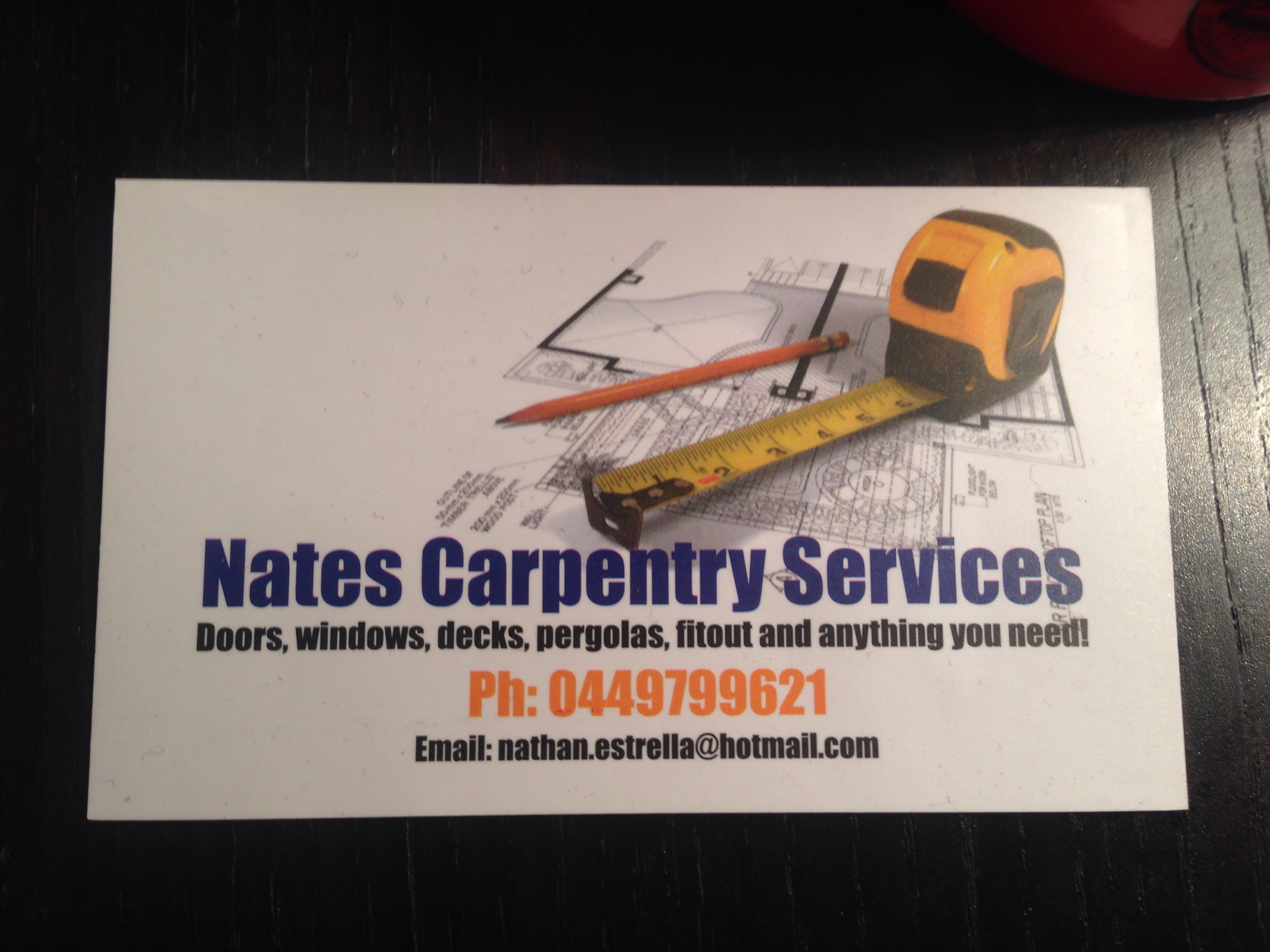 Nates Carpentry Services