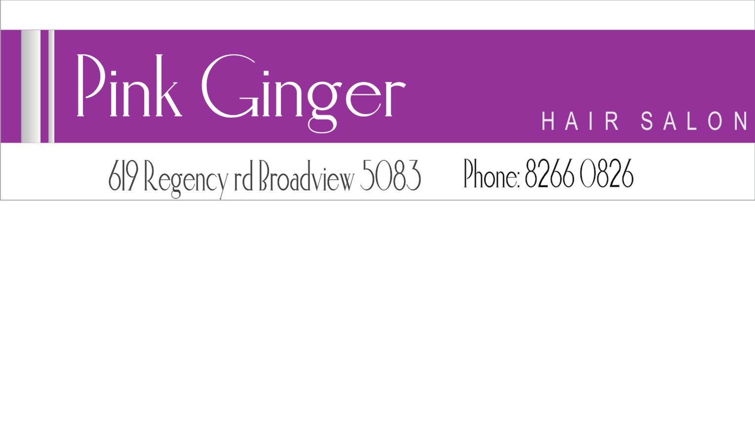 Pink Ginger Hair Salon