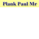 Plank Paul Mr