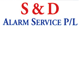 S & D Alarm Service.