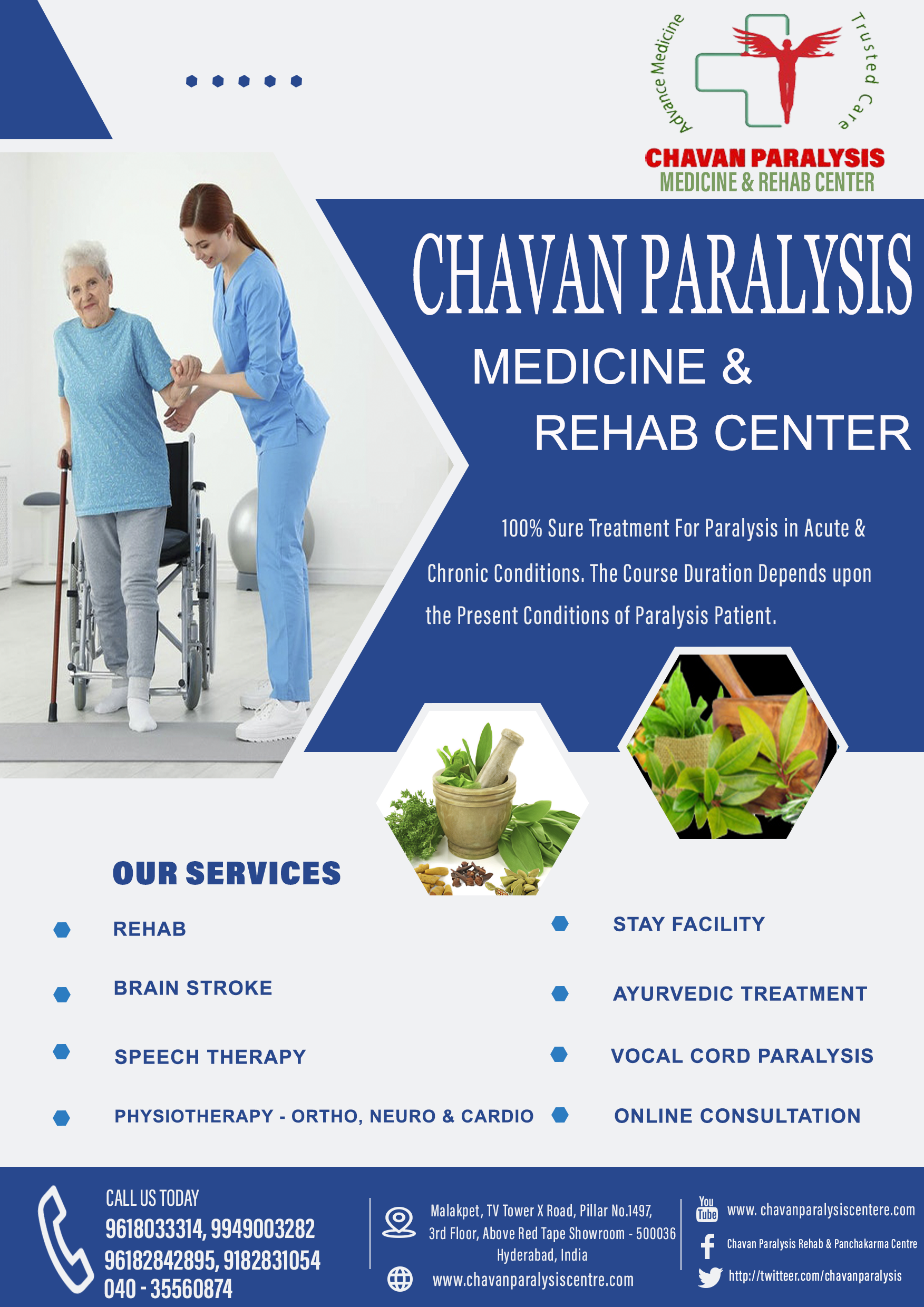 Paralysis Treatment Services Meghalaya and Shillong Call- 9618033314.
