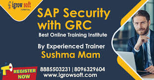SAP Security and GRC Training Institute in Hyderabad | Igrowsoft