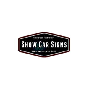 Show Car Signs