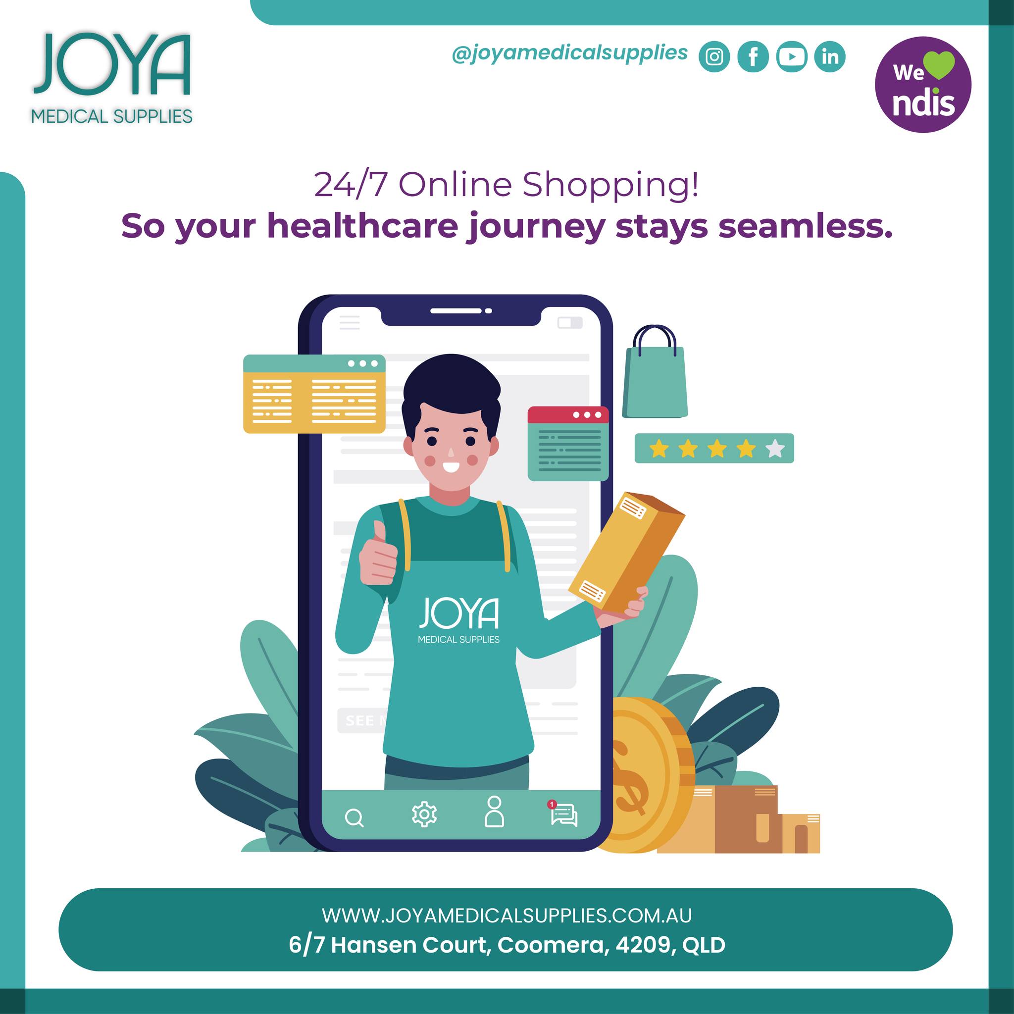 Joya Medical Supplies Medical Supply Store in Coomera, QLD True Finders