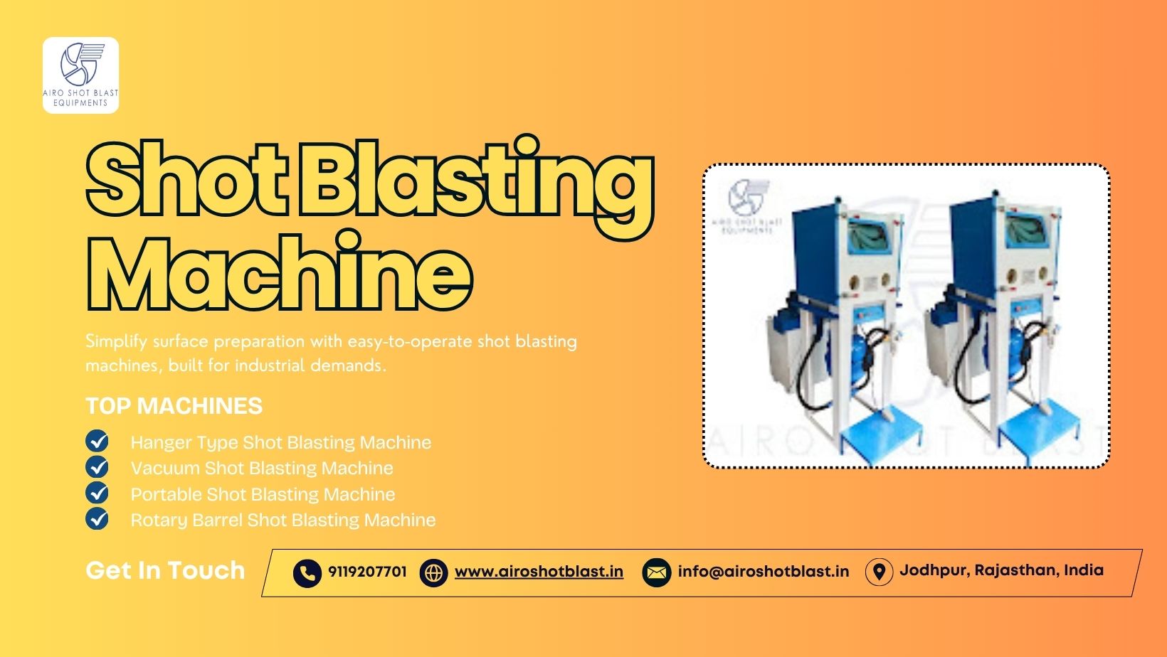 Airo Shot Blast Equipments