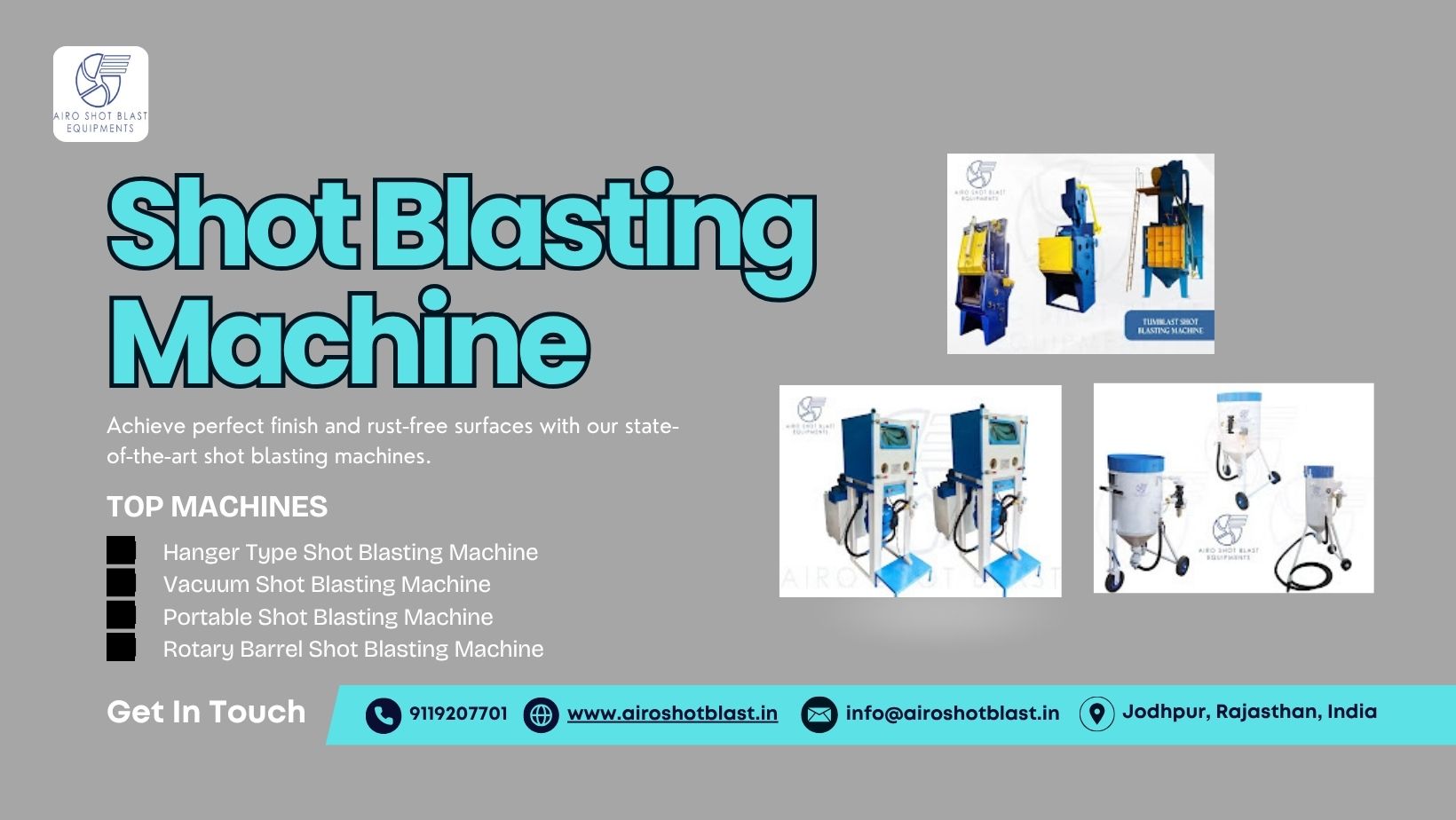 Airo Shot Blast Equipments