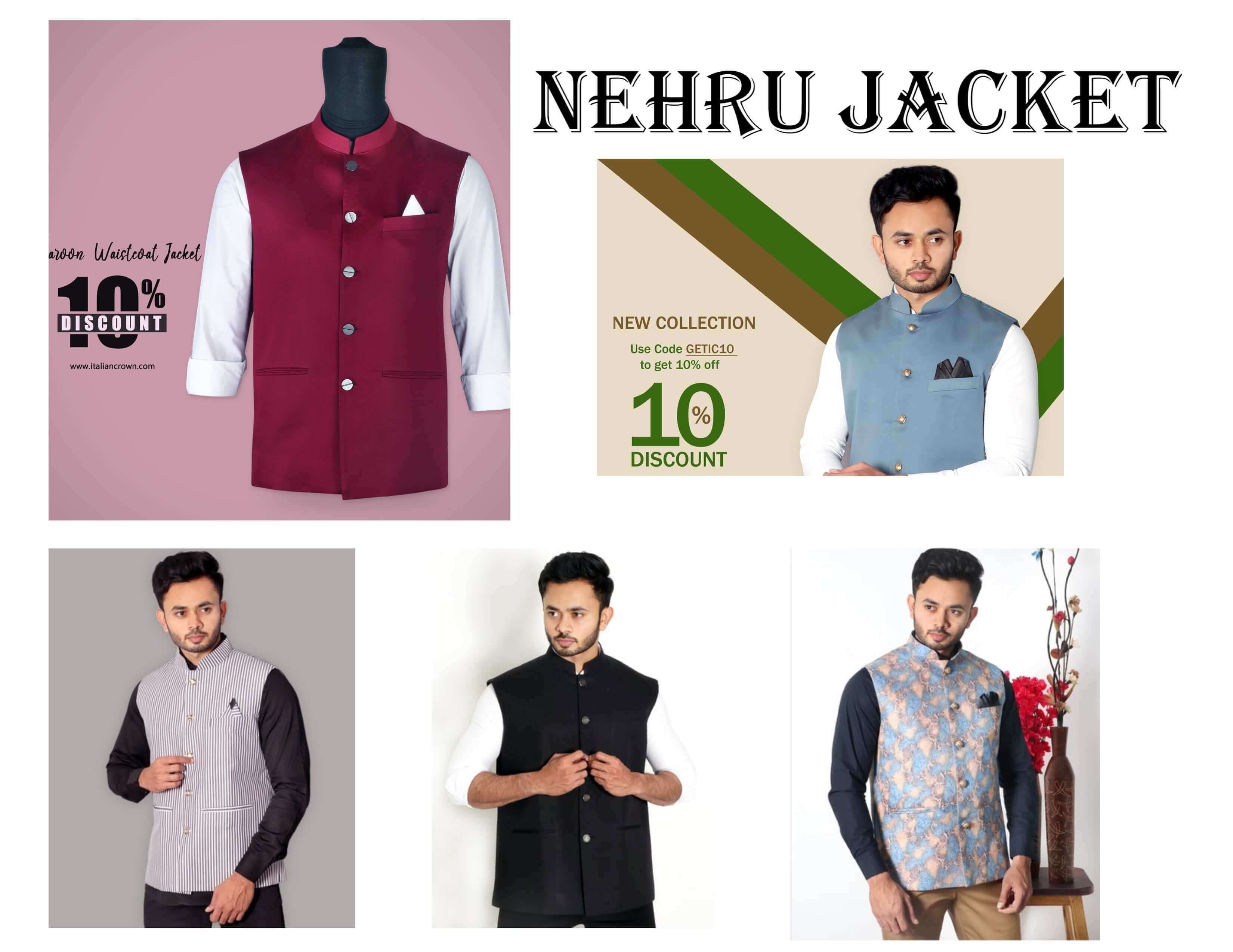Top 7 Difference Styles of Nehru Jacket Outfit For Men