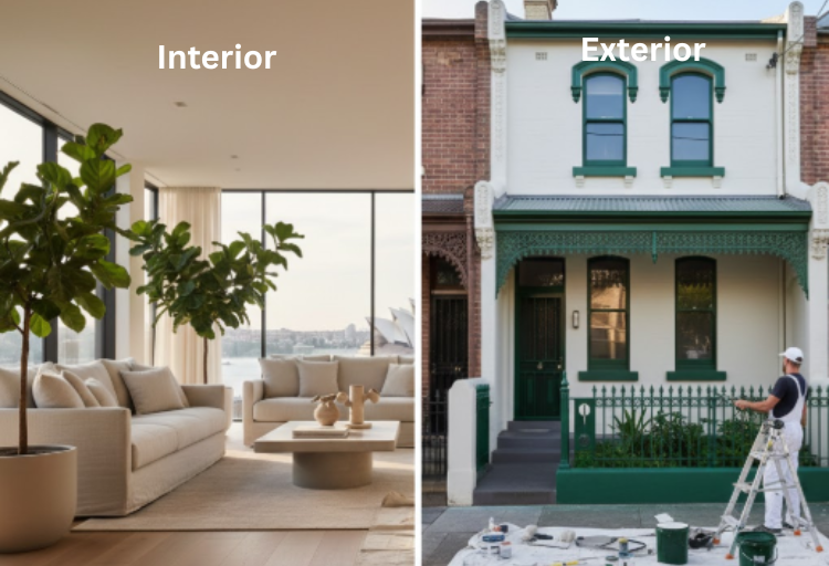 Interior Painting Sydney vs Exterior Painting Sydney: What Every Homeowner Should Know