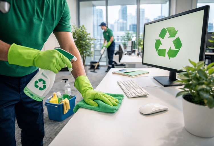Reduce Your Office’s Footprint with Green Cleaning