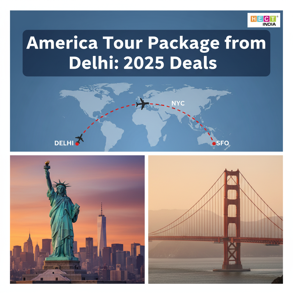 America Tour Package from Delhi: 2025 Deals